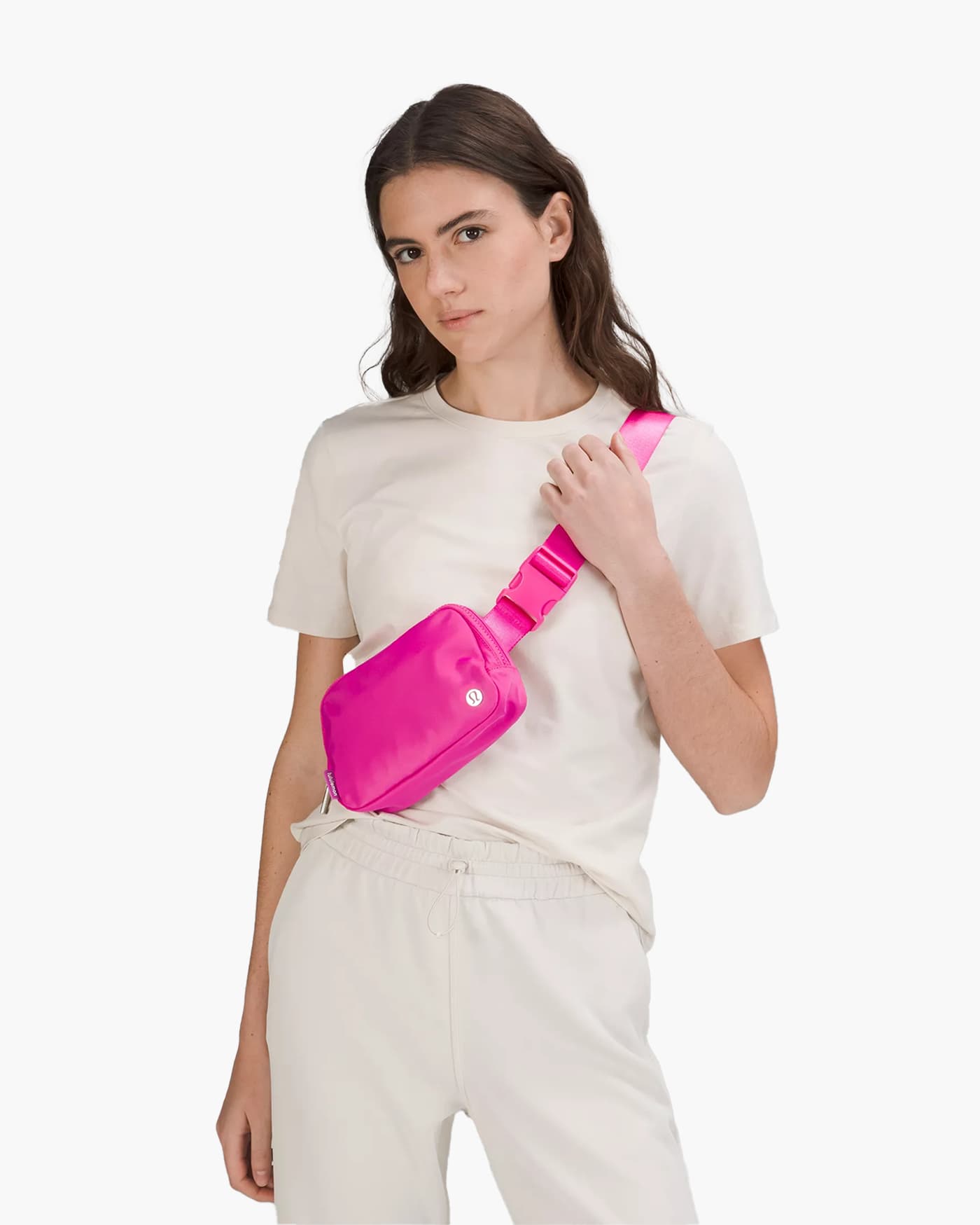 Lululemon Everywhere Belt Bag 1L - Sonic Pink - lululemon leggings