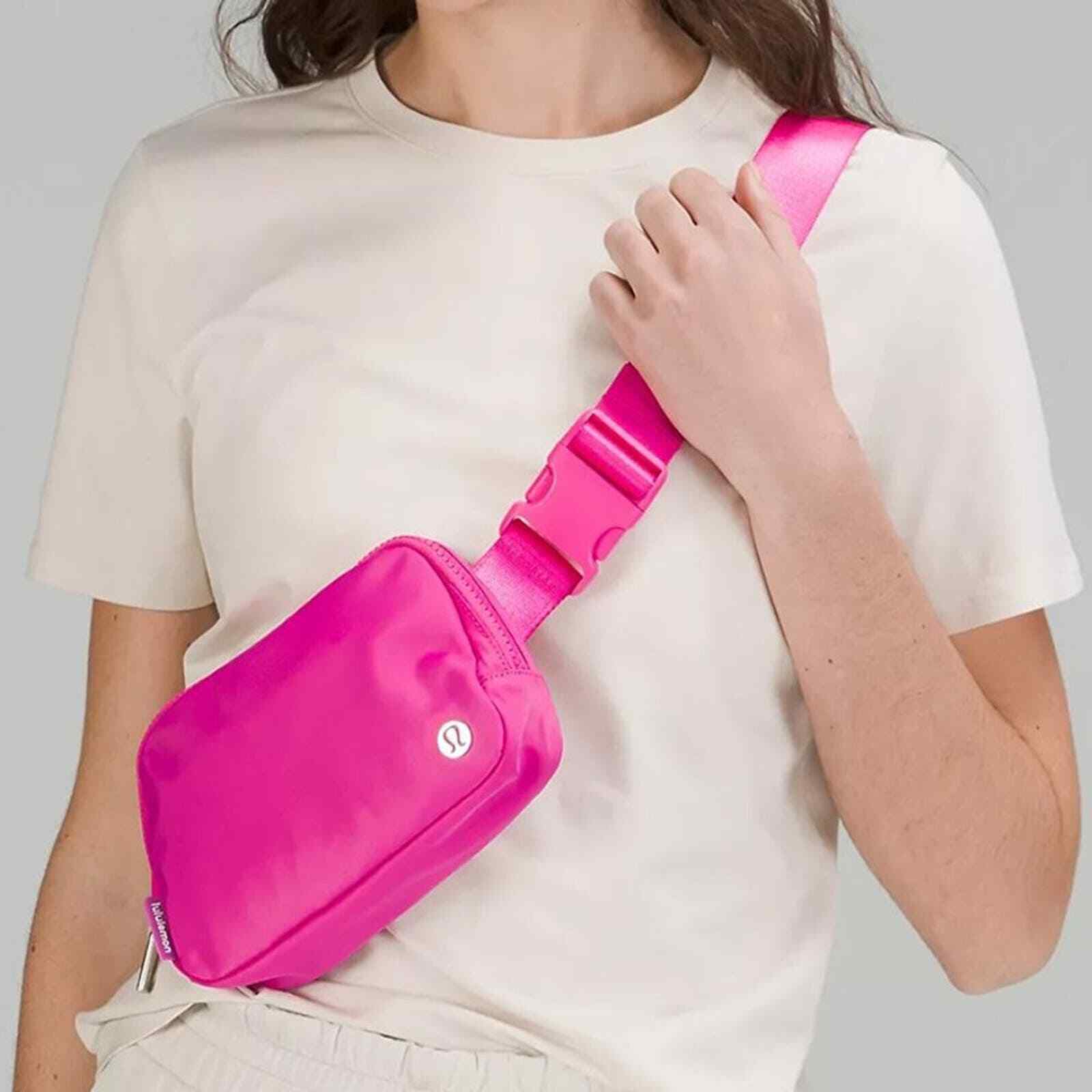 Lululemon Everywhere Belt Bag 1L - Sonic Pink - lululemon leggings