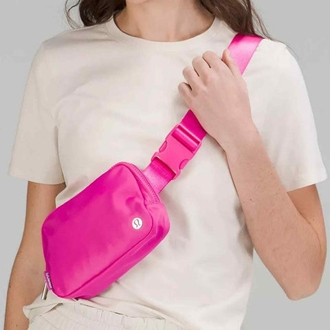 Lululemon Everywhere Belt Bag 1L - Sonic Pink - lululemon leggings