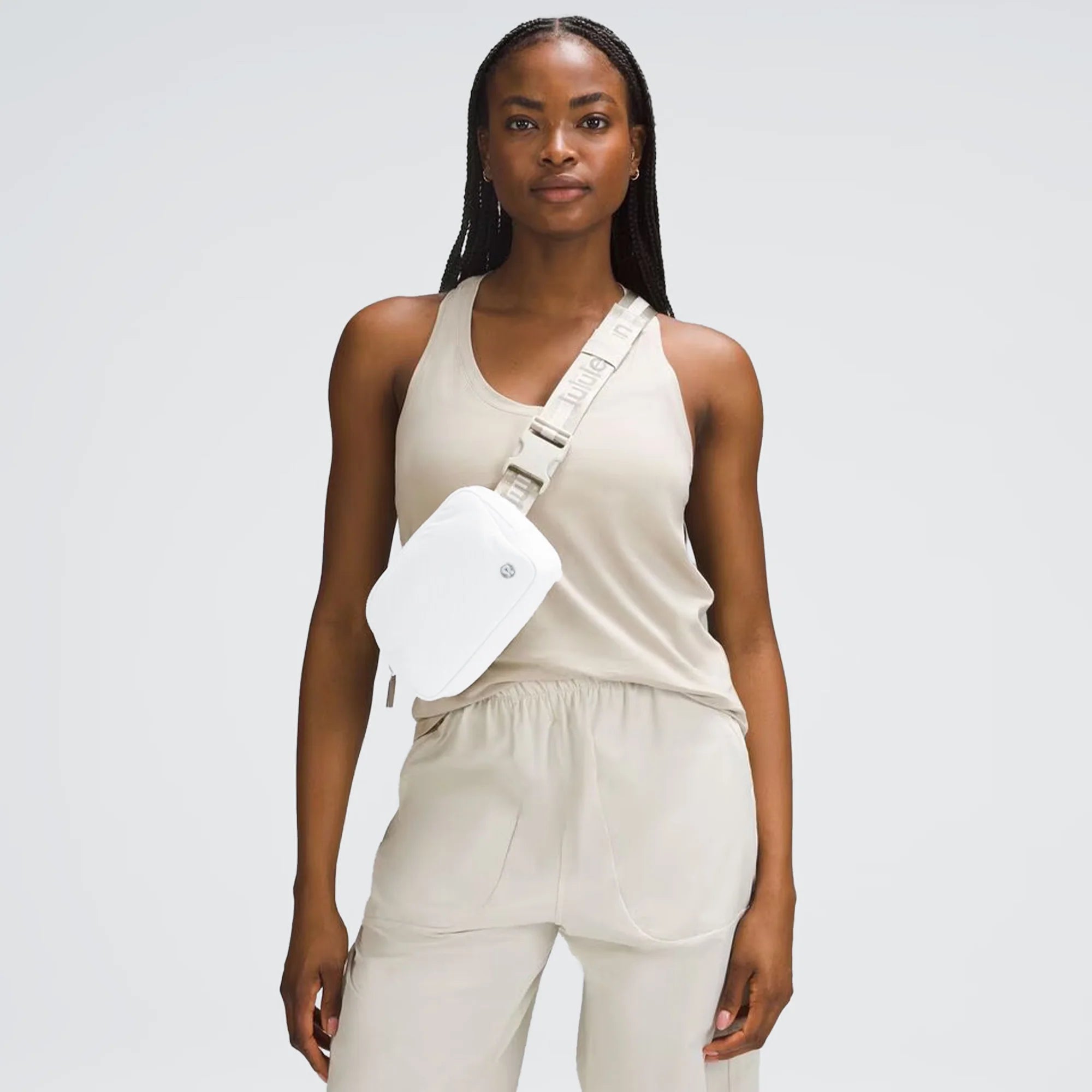 Lululemon Everywhere Belt Bag 1L - White Opal - lululemon leggings